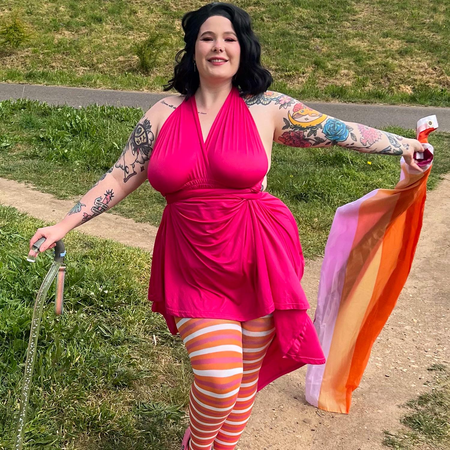 Pride Tights - Ruby 3 Pride Tights - Ruby