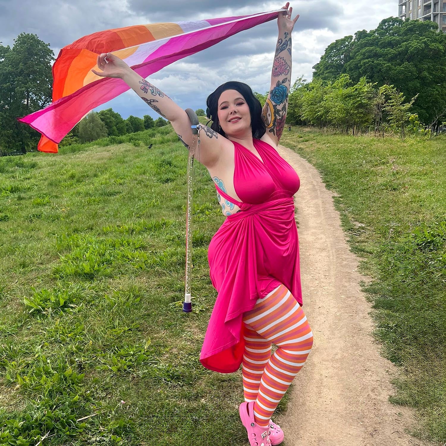 Pride Tights - Ruby 7 Pride Tights - Ruby