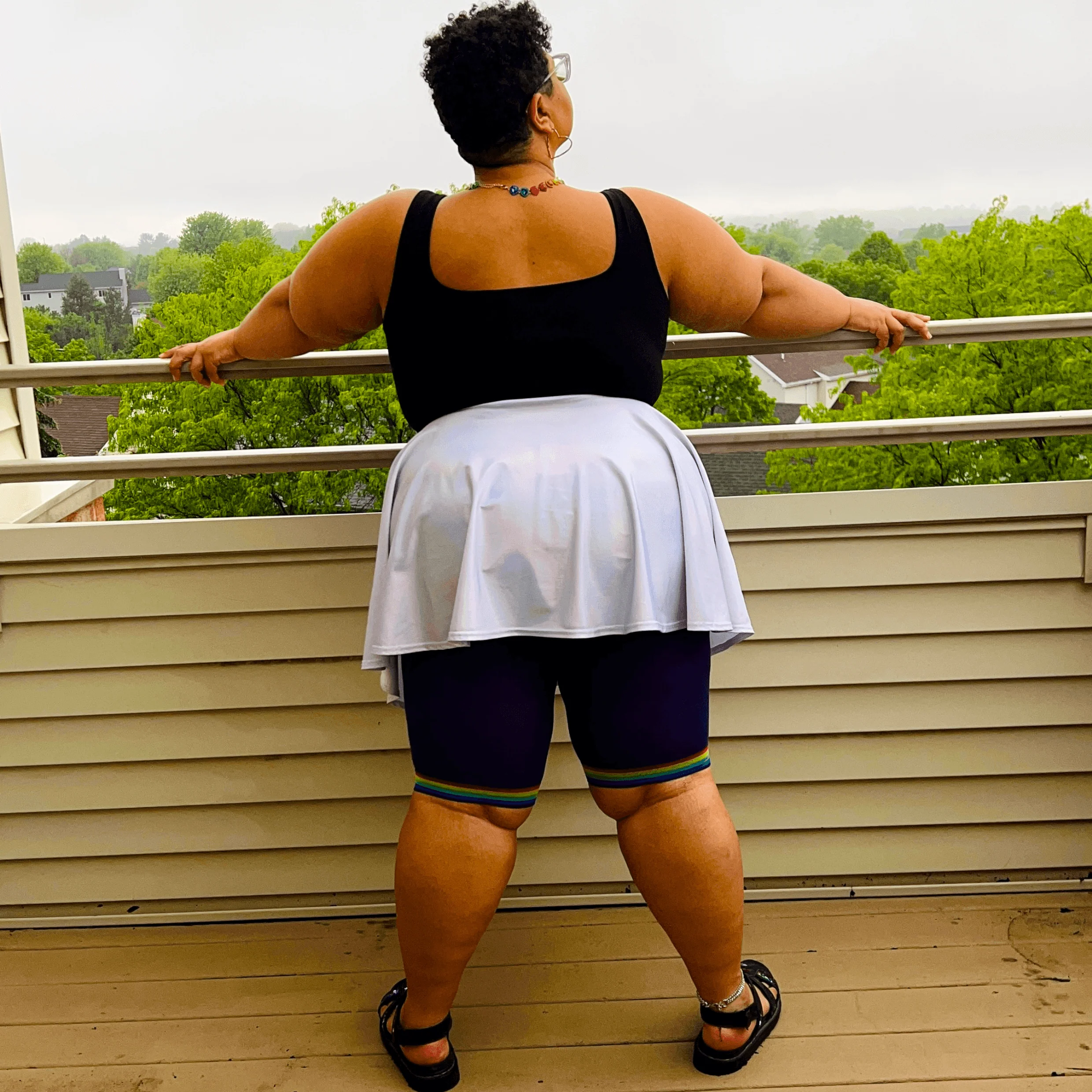 Stay Cool Chub Rub Shorts - Pride - Human Nature 15 Stay Cool Chub Rub Shorts - Pride - Human Nature