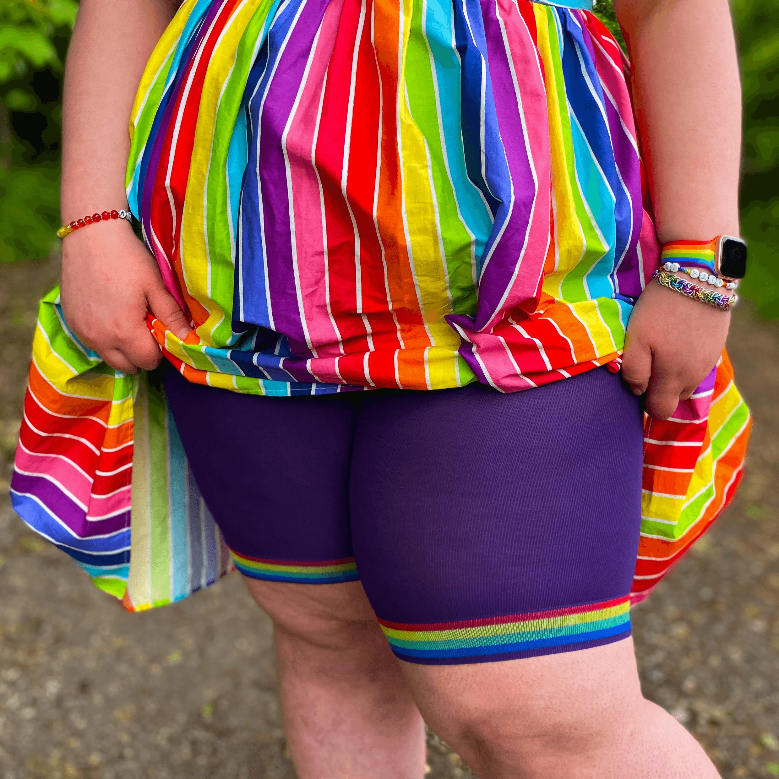 Stay Cool Chub Rub Shorts - Pride - Human Nature 7 Stay Cool Chub Rub Shorts - Pride - Human Nature