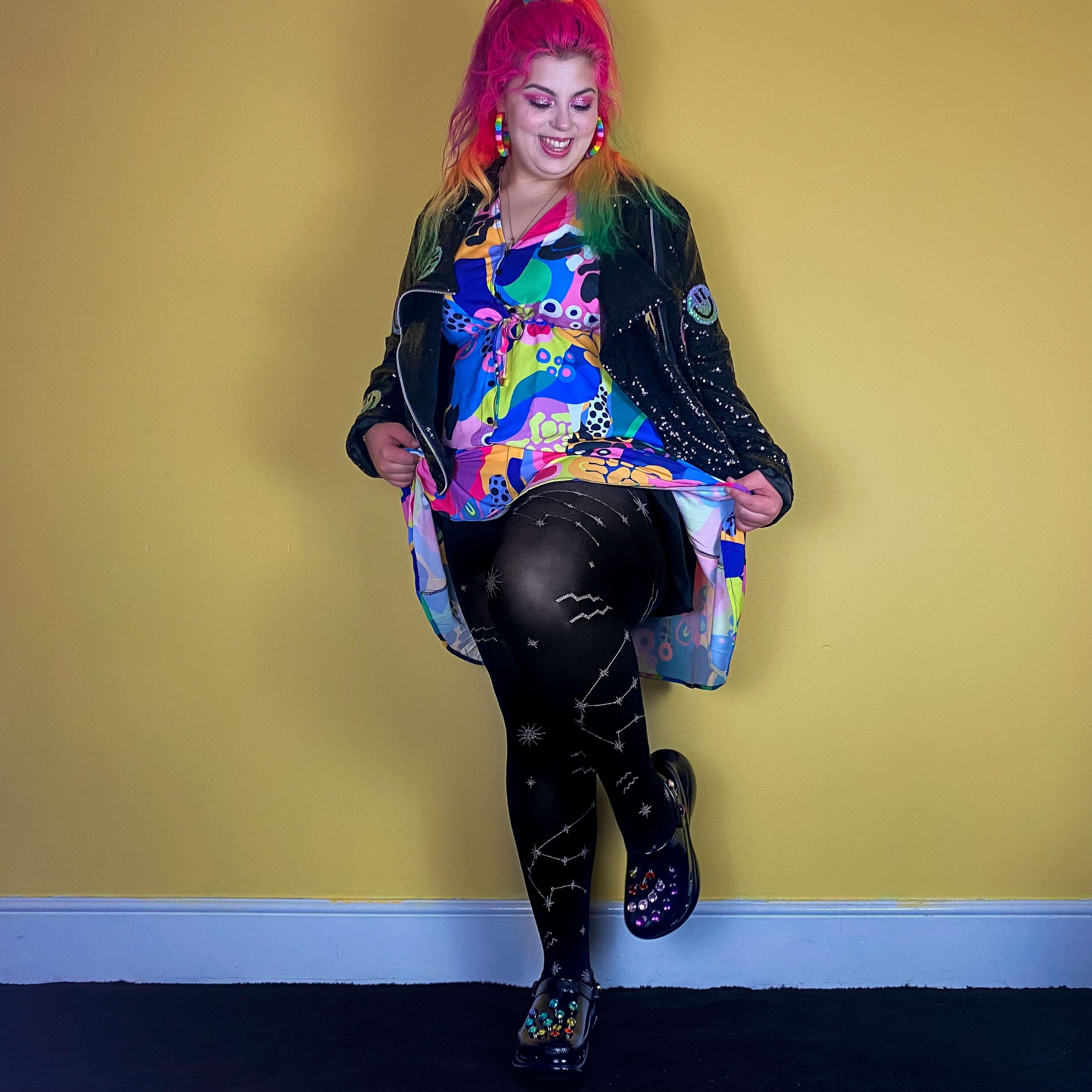 Zodiac Tights - Aquarius 5 Zodiac Tights - Aquarius