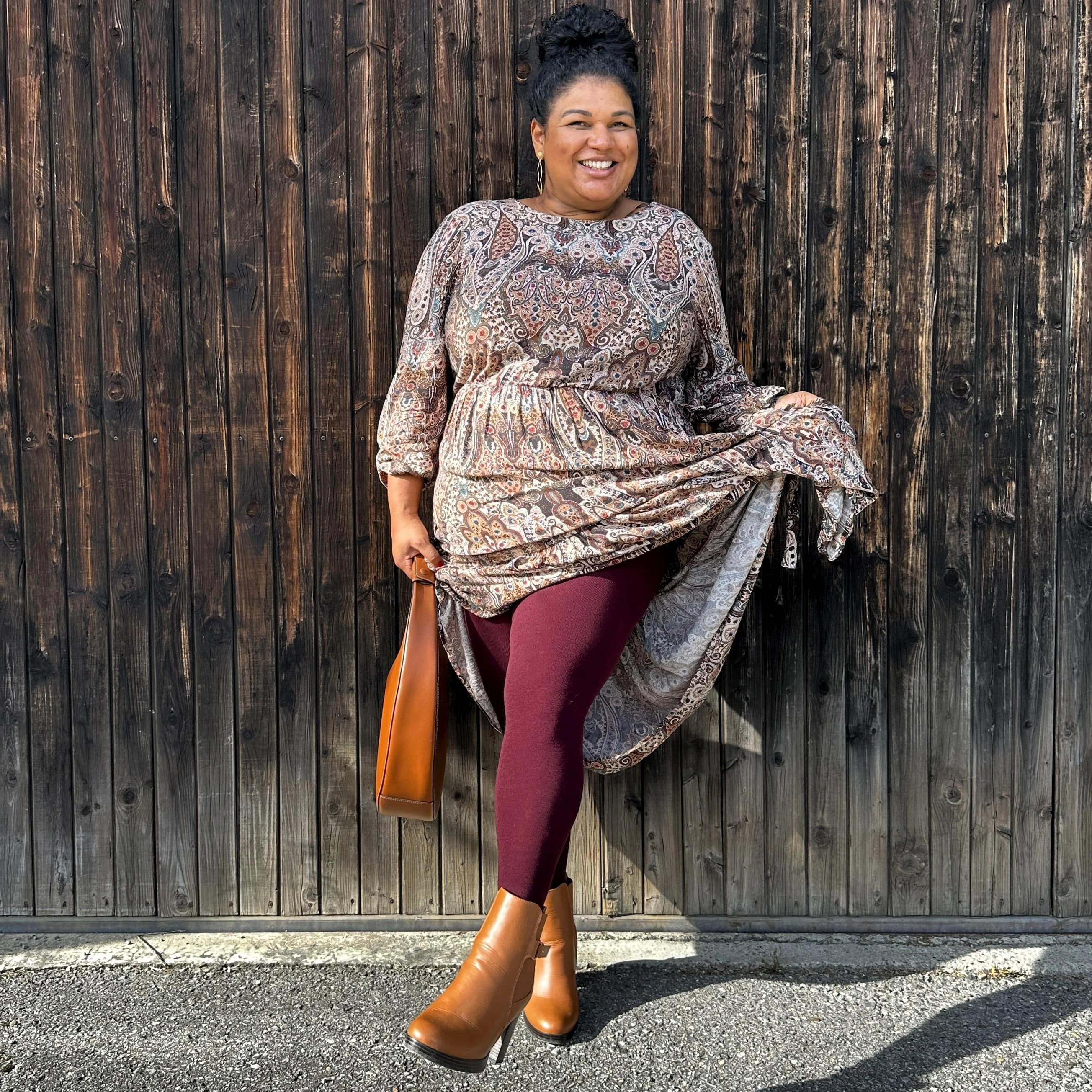 Merino Wool Tights - Red Velvet Cake 6 Merino Wool Tights - Red Velvet Cake