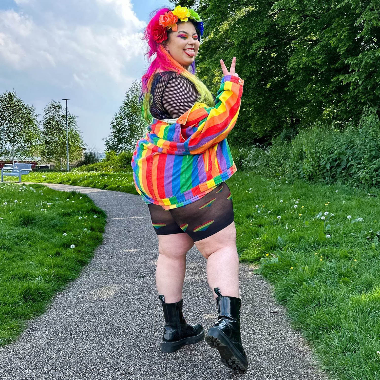 Stay Cool Chub Rub Shorts - Pride Love Is Love 5 Stay Cool Chub Rub Shorts - Pride Love Is Love