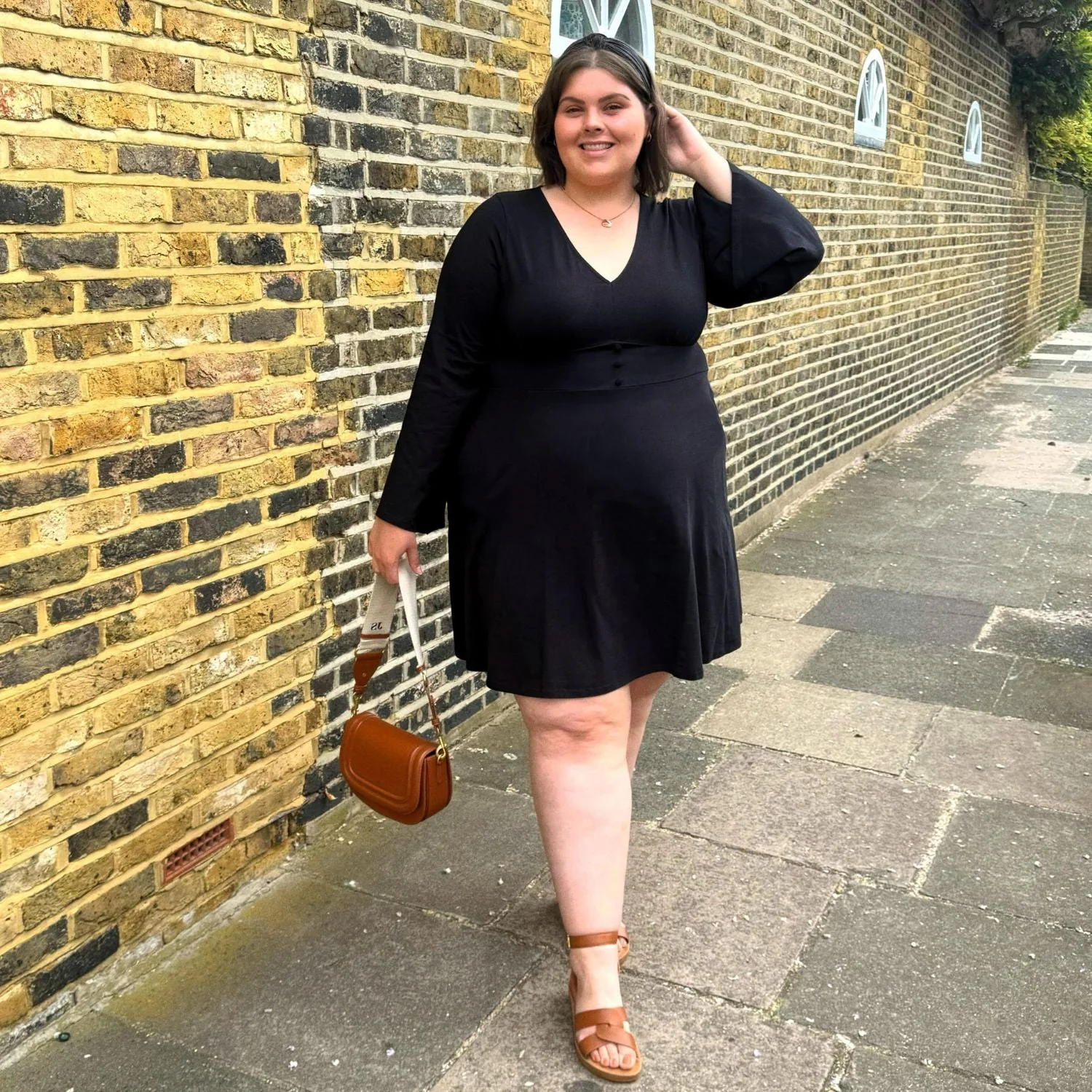 Bell Sleeve Mini Dress - Black 15 Bell Sleeve Mini Dress - Black