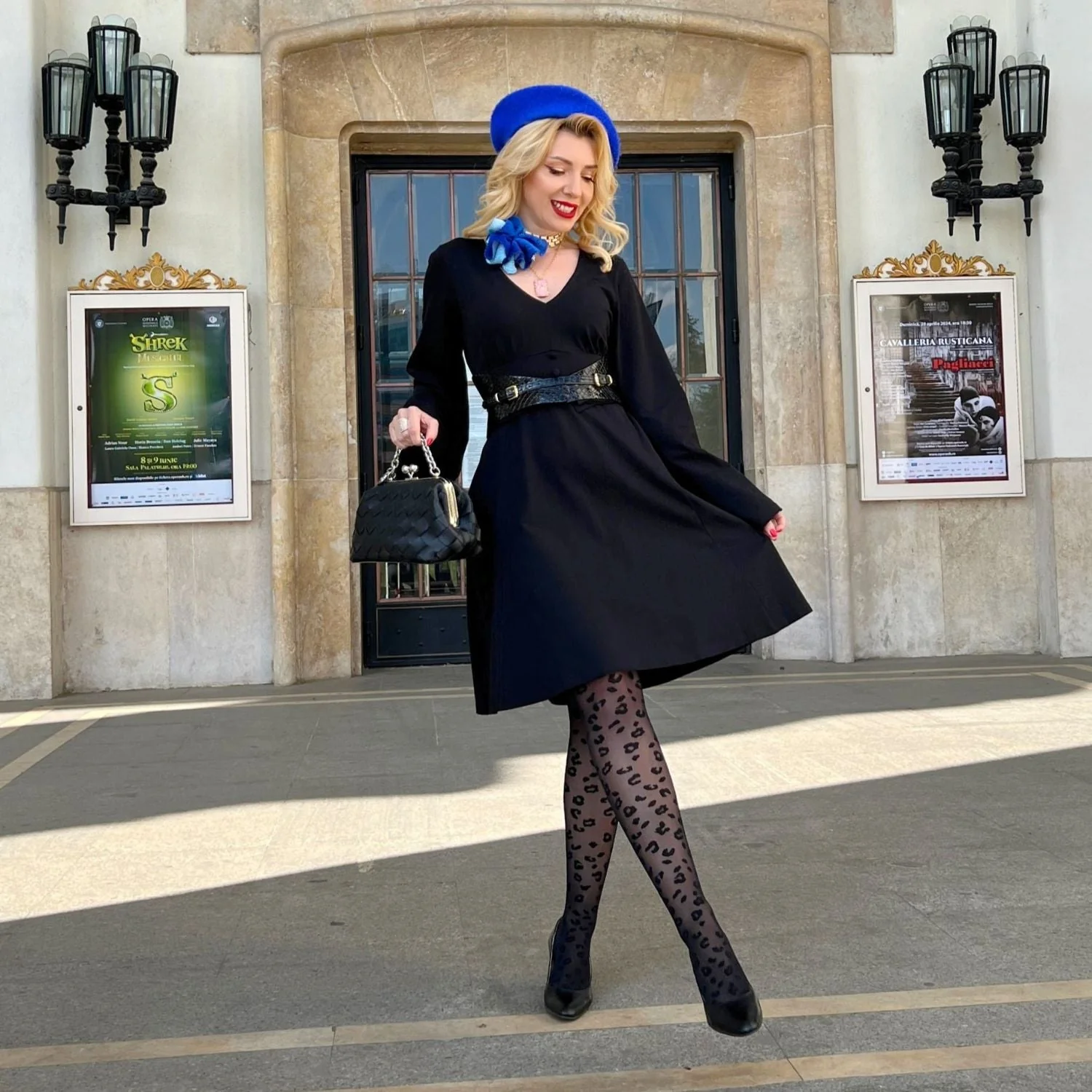 Bell Sleeve Mini Dress - Black 10 Bell Sleeve Mini Dress - Black