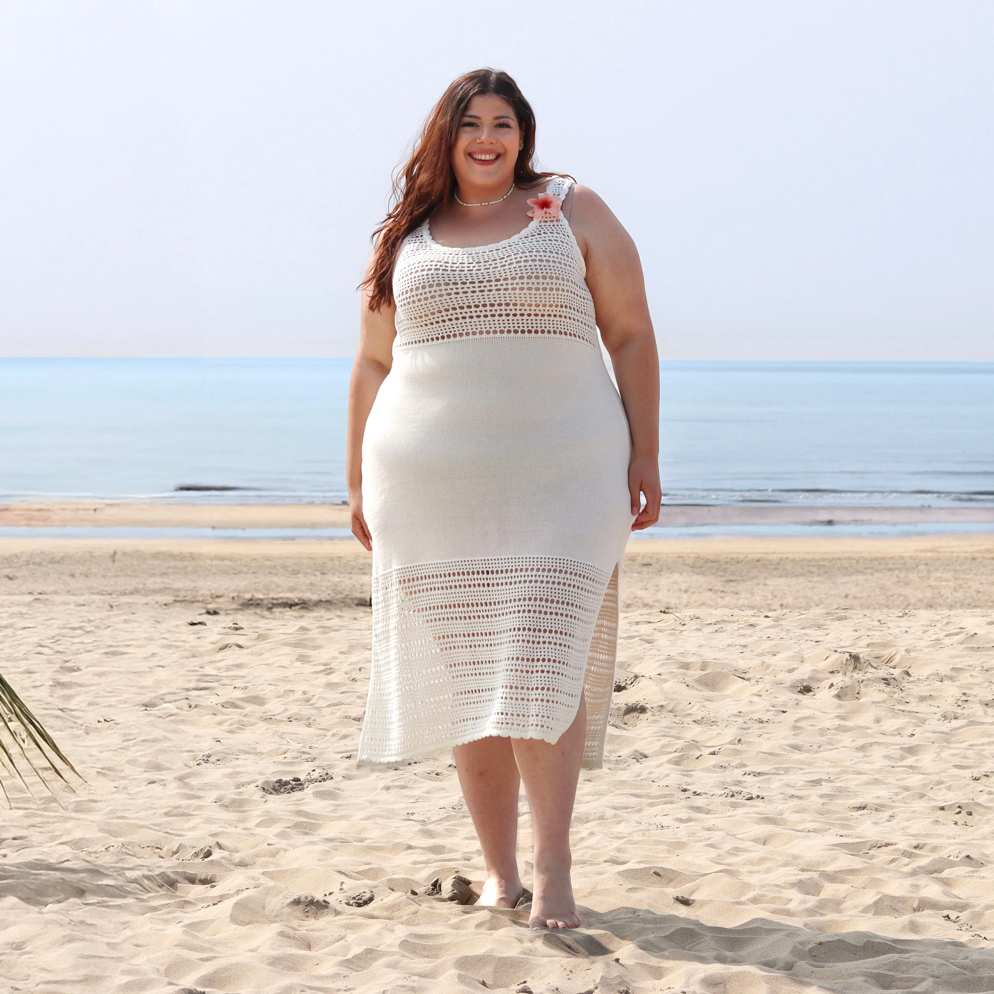 Porto Fino Midi Dress - Vanille