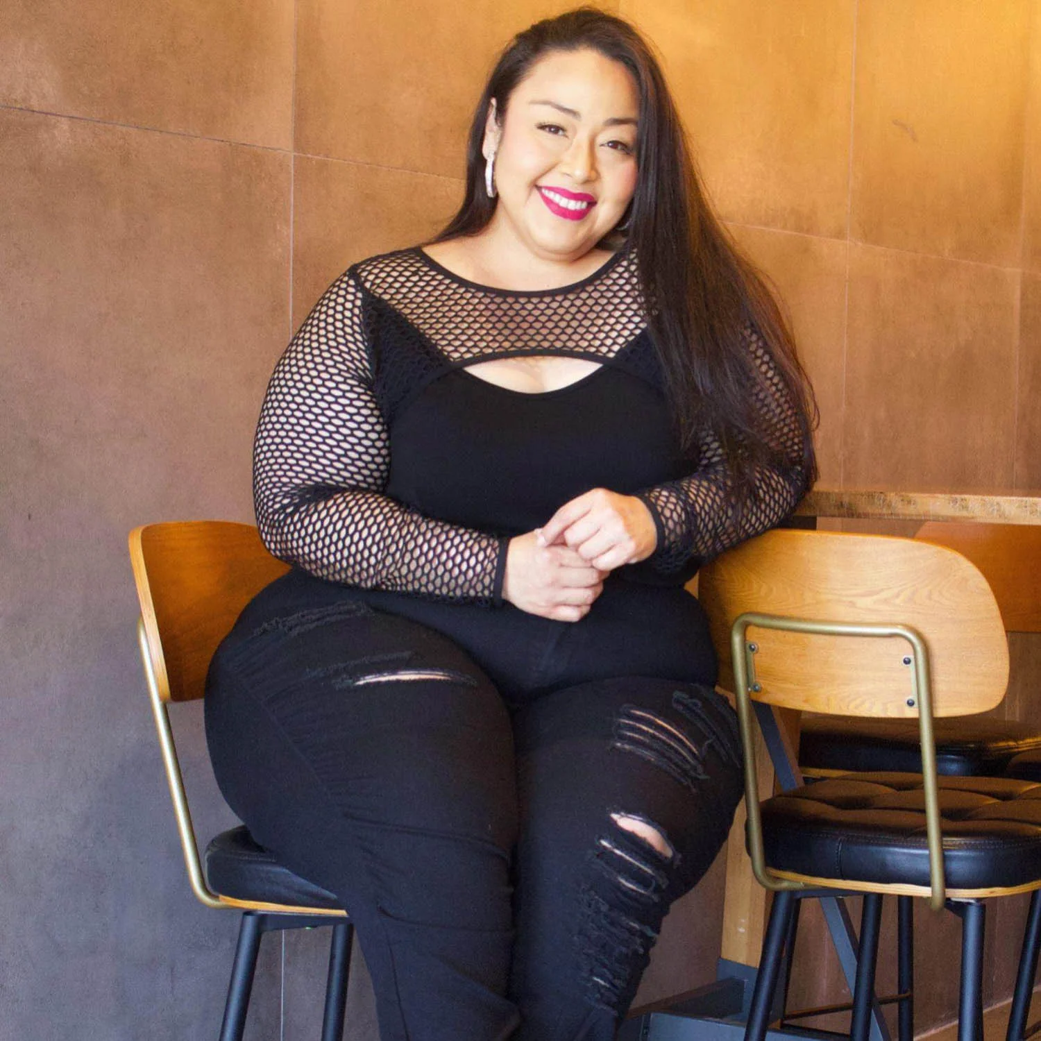 Fishnet Top - Alanis - Black 8 Fishnet Top - Alanis - Black