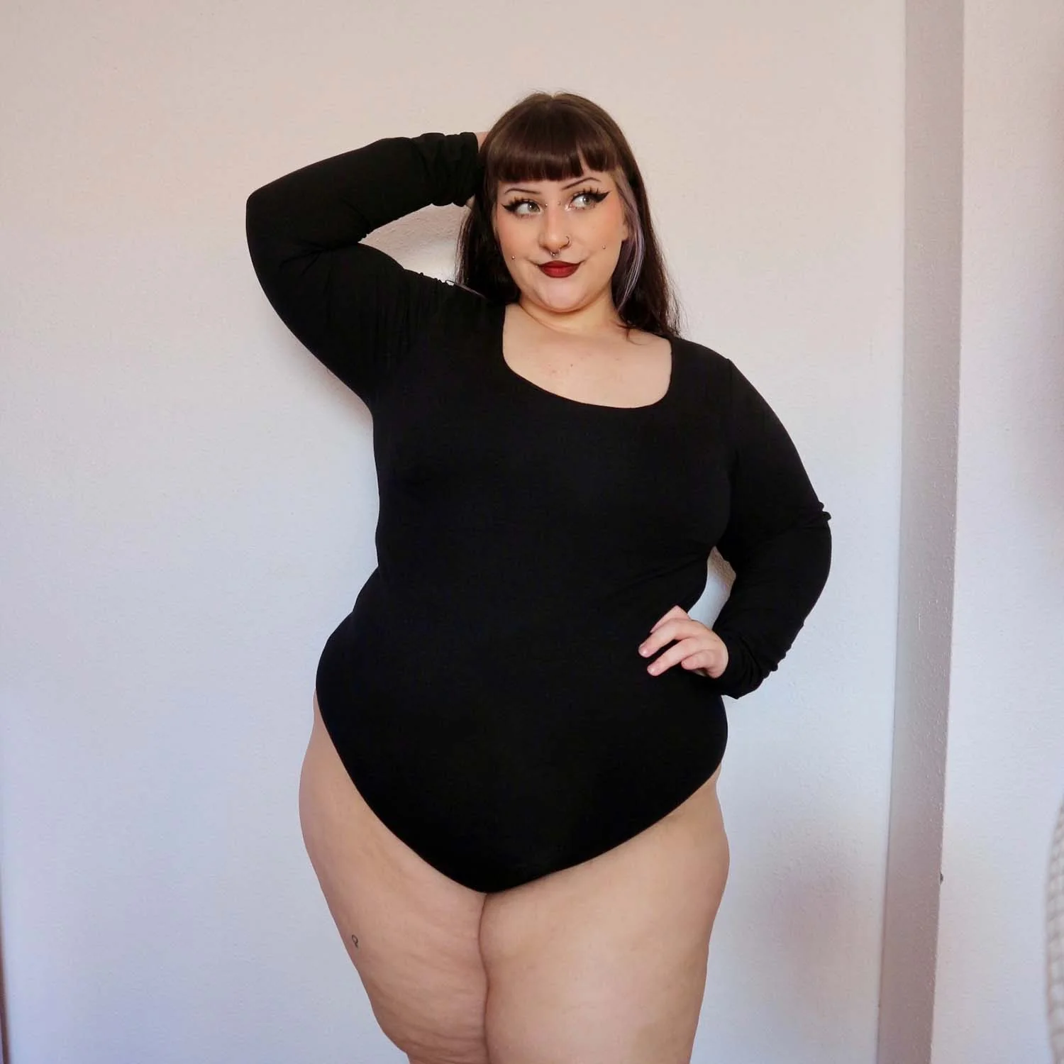 Long Sleeve Cotton Bodysuit 4 Long Sleeve Cotton Bodysuit