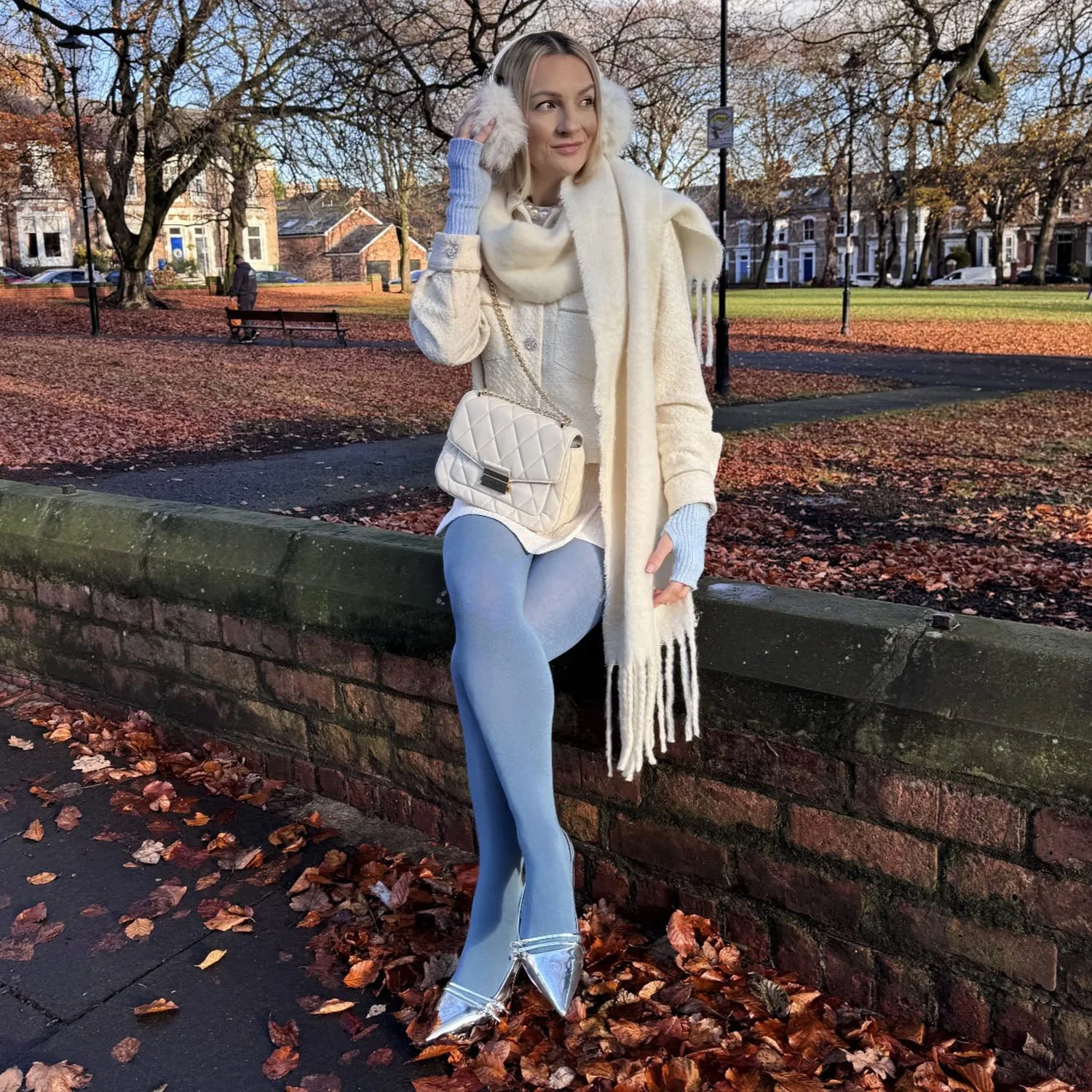 Bamboo Tights - Denim 5 Bamboo Tights - Denim