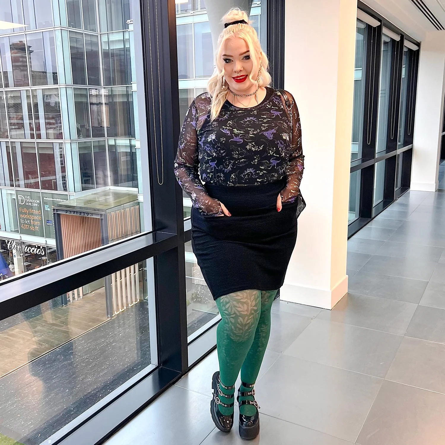 Mini Pencil Skirt - Archean 4 Mini Pencil Skirt - Archean