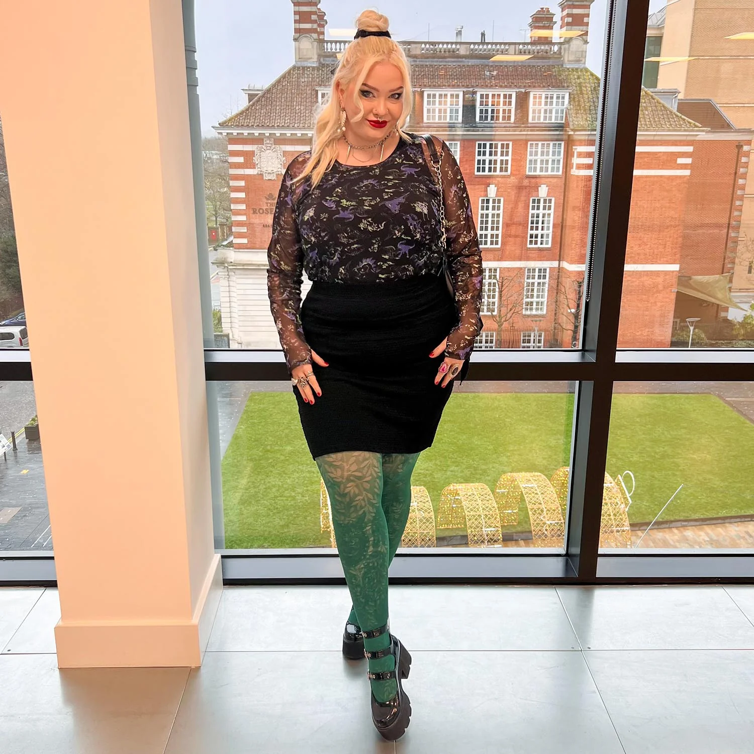Mini Pencil Skirt - Archean 7 Mini Pencil Skirt - Archean