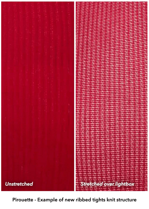 Ionic Ribbed Tights - Pirouette 14 Ionic Ribbed Tights - Pirouette