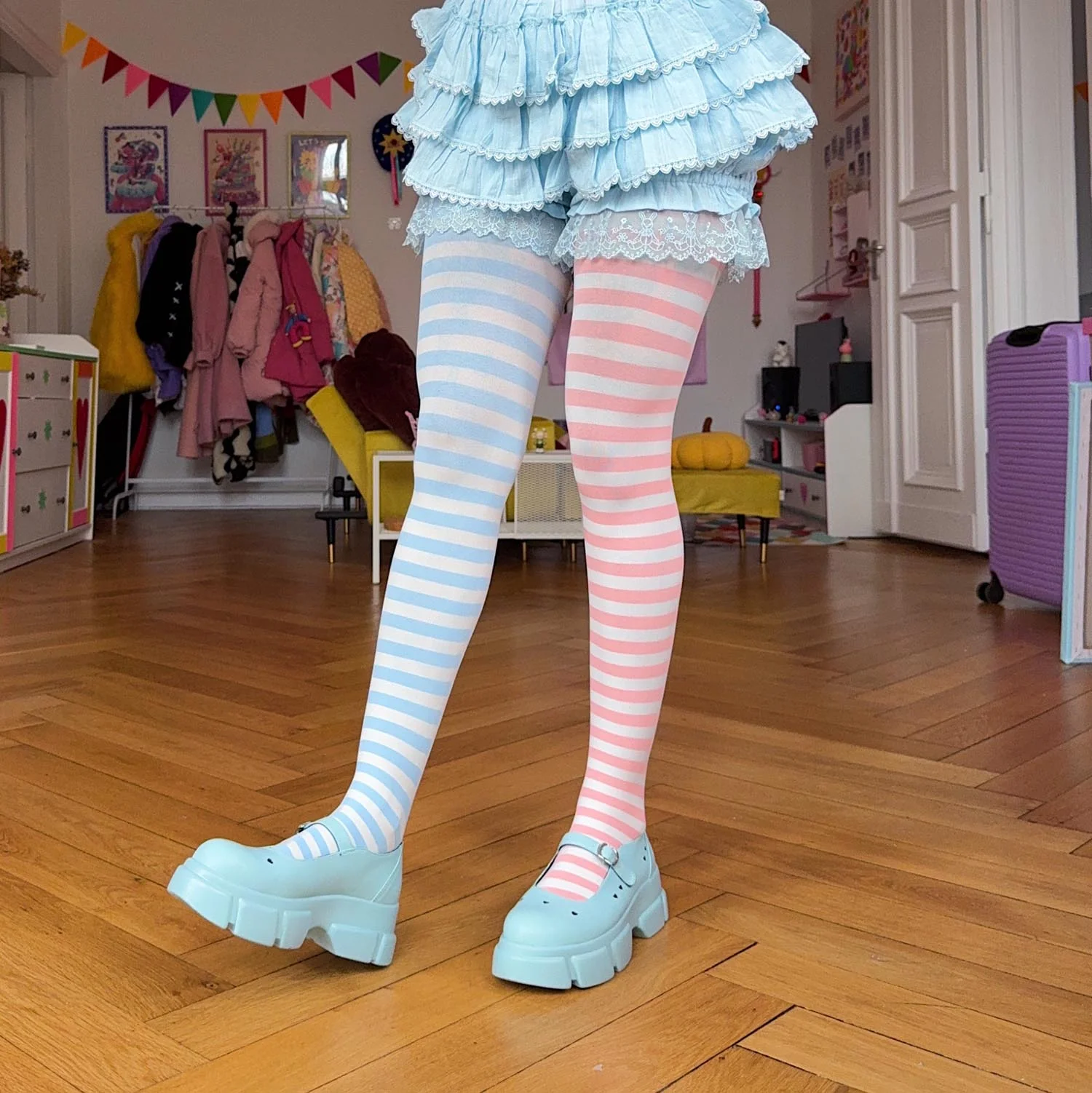Duo Tights - Blush Breeze 3 Duo Tights - Blush Breeze