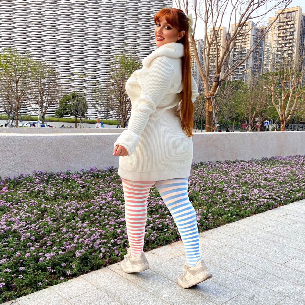 Duo Tights - Blush Breeze 4 Duo Tights - Blush Breeze