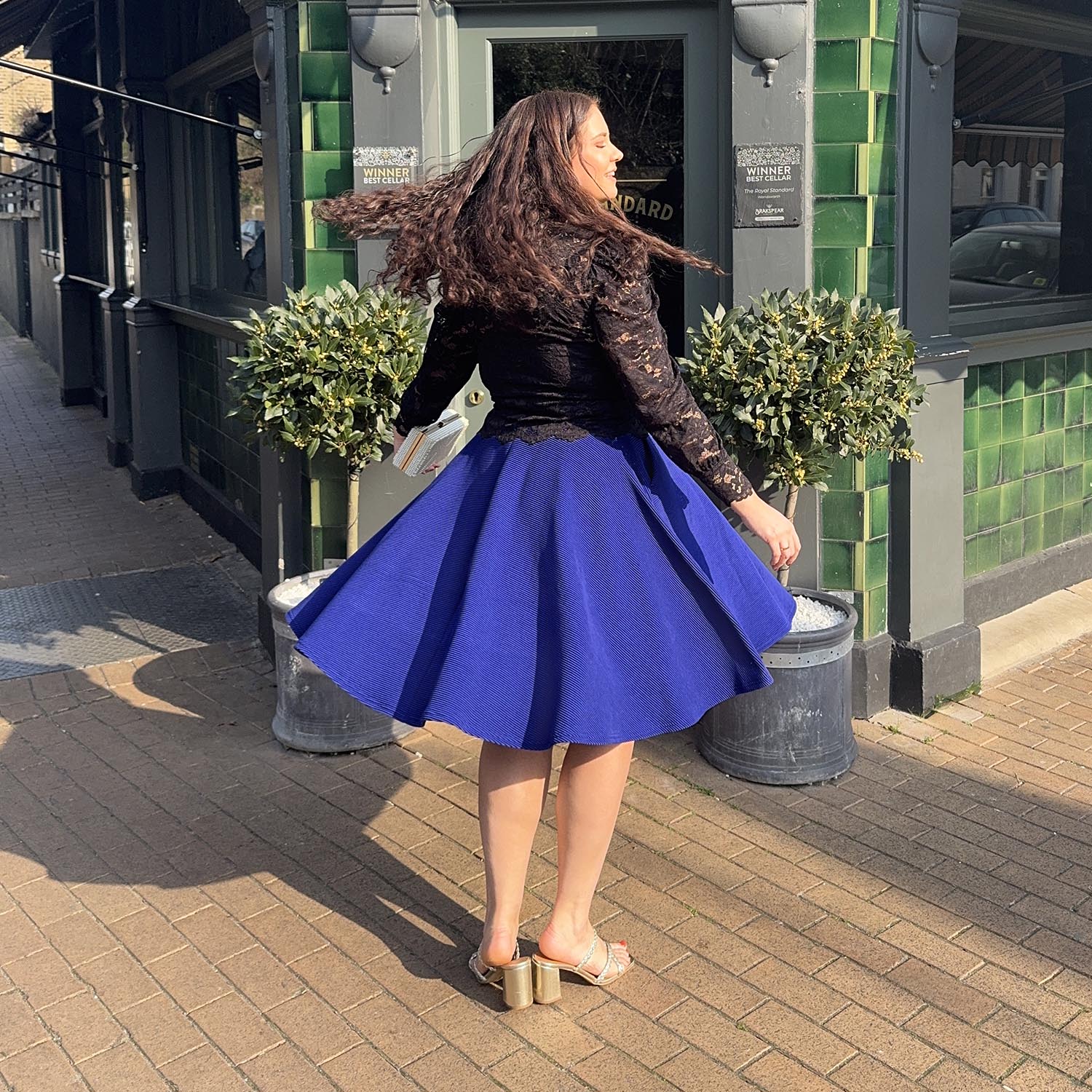 Ottoman Flare Skirt - Aretha 3 Ottoman Flare Skirt - Aretha