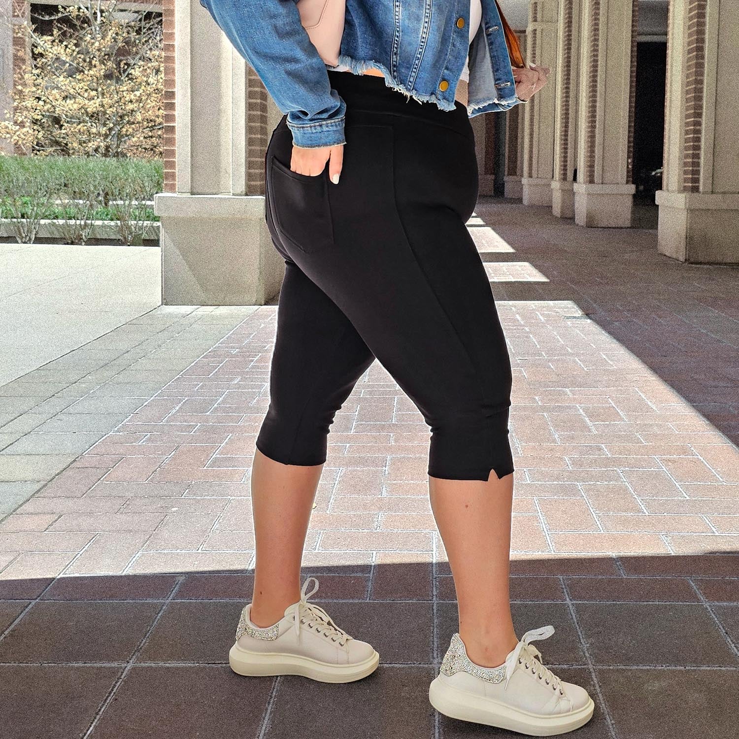Capri Leggings - Black 13 Capri Leggings - Black