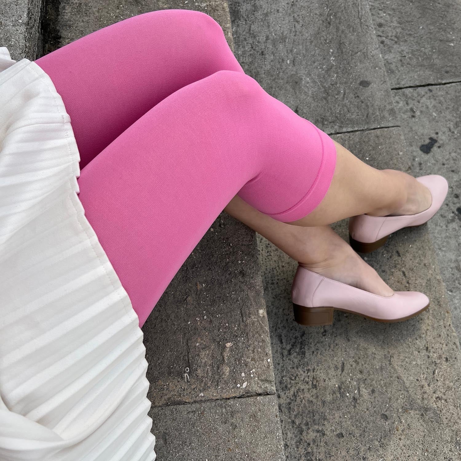Stay Cool Capri Tights - Pink Lady 5 Stay Cool Capri Tights - Pink Lady