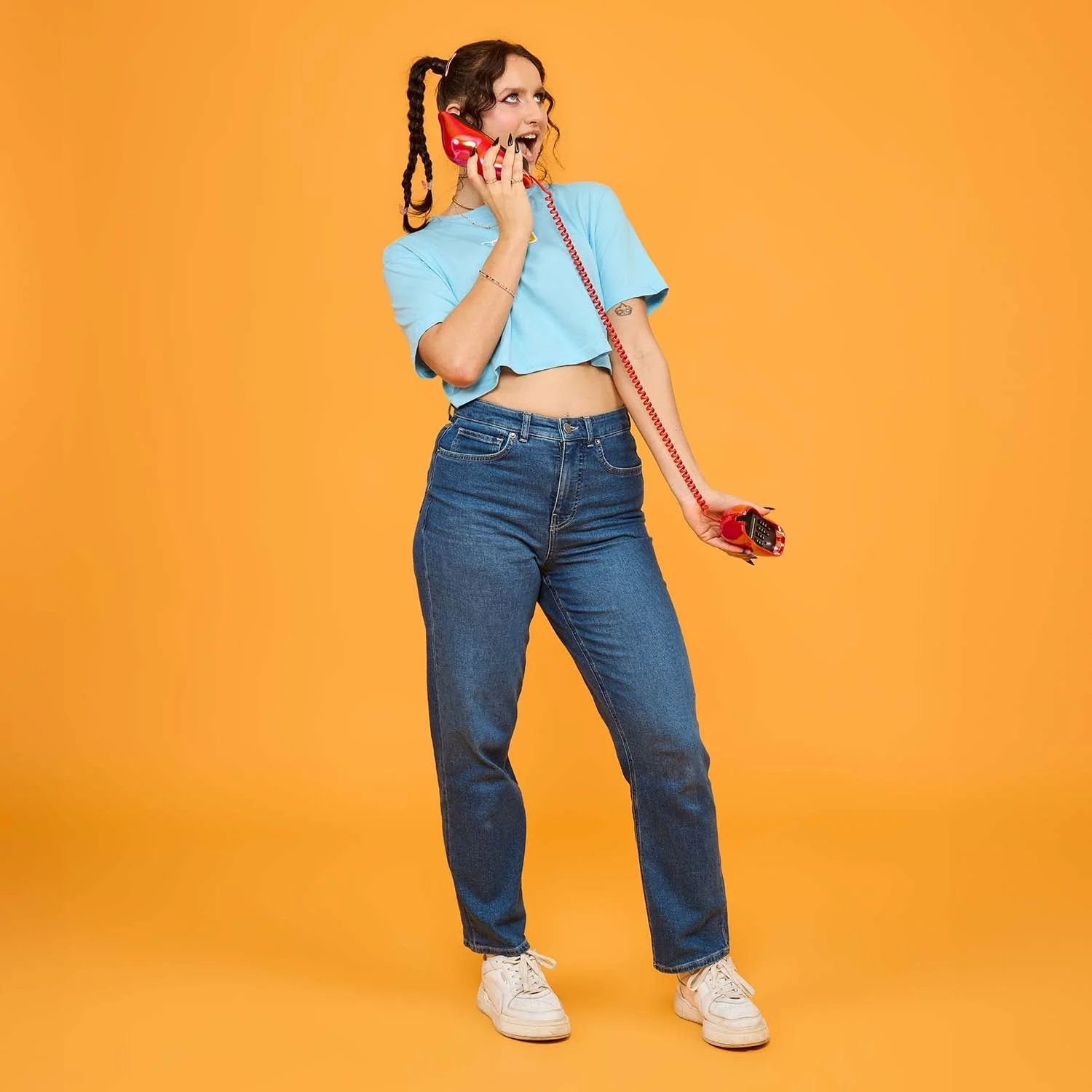 Organic Mom Jeans - Atlantic 11 Organic Mom Jeans - Atlantic