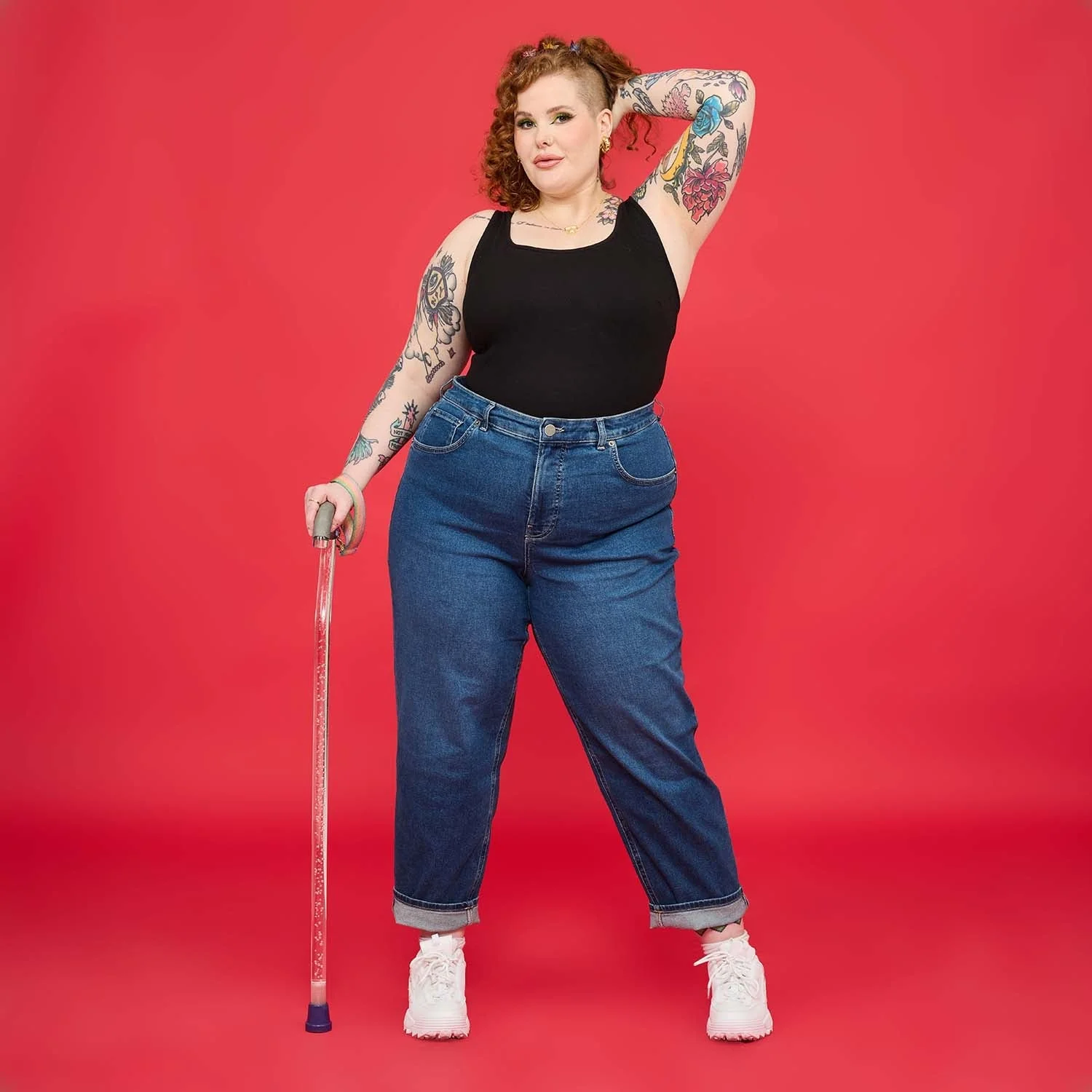 Organic Mom Jeans - Atlantic 13 Organic Mom Jeans - Atlantic