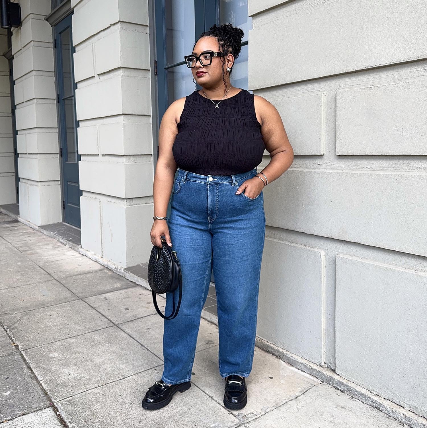 Organic Mom Jeans - Atlantic 20 Organic Mom Jeans - Atlantic