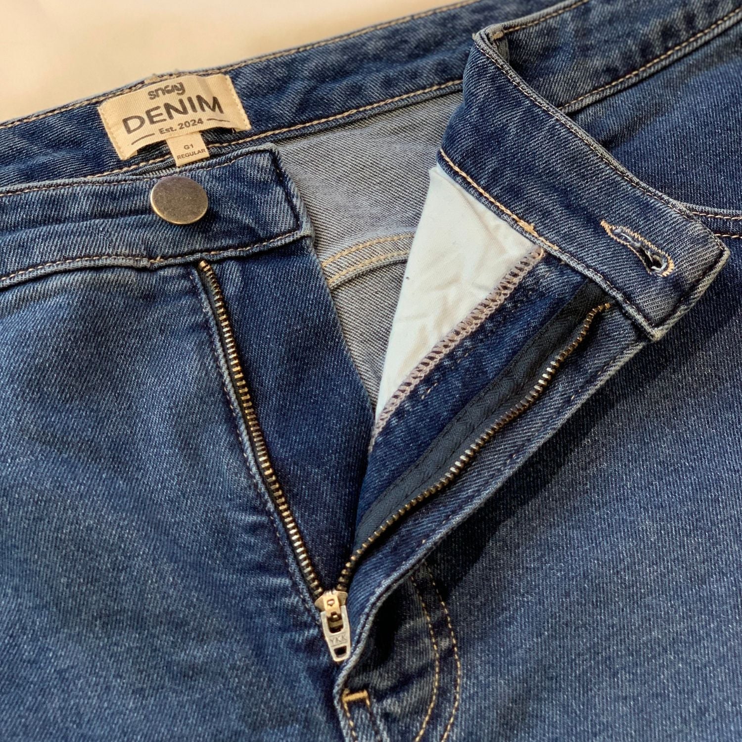 Organic Mom Jeans - Atlantic 24 Organic Mom Jeans - Atlantic