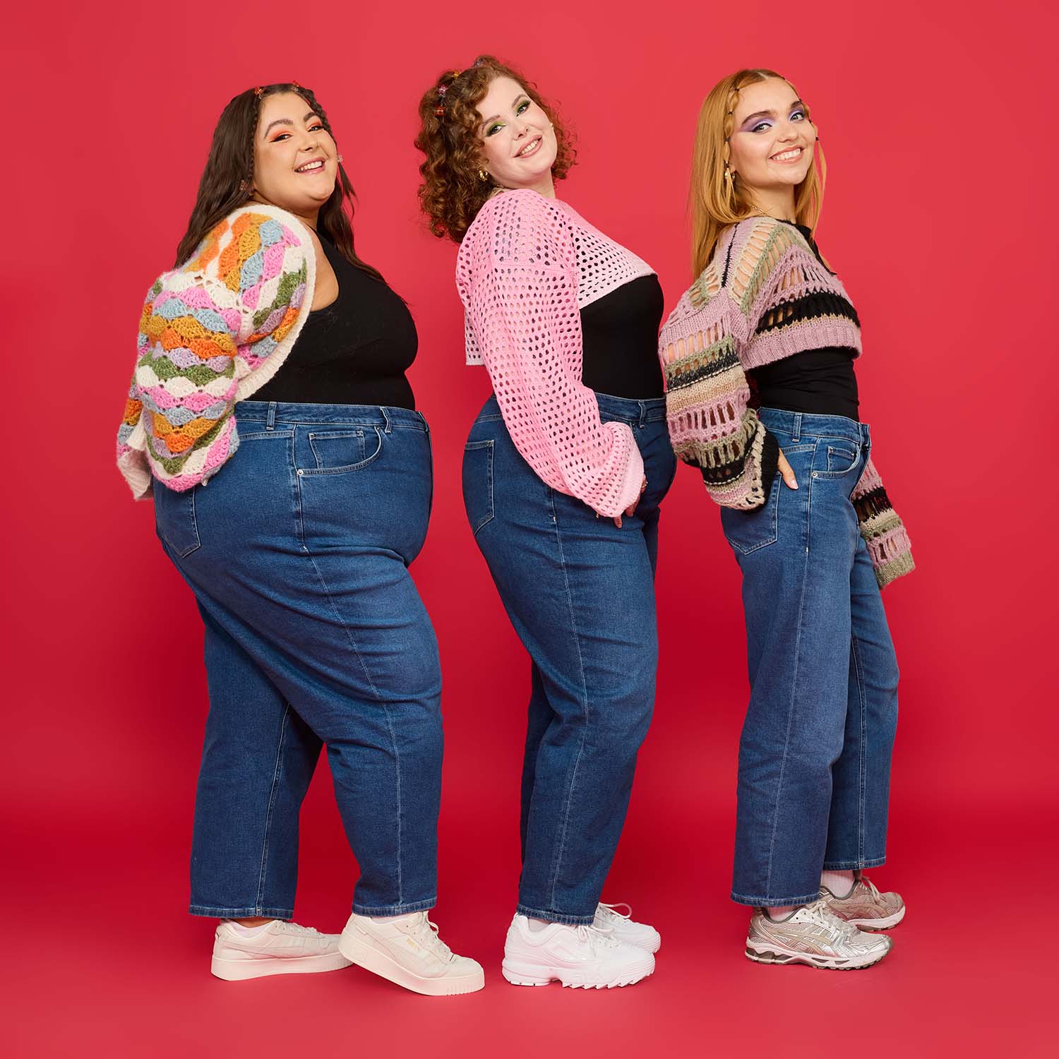 Organic Mom Jeans - Atlantic 4 Organic Mom Jeans - Atlantic