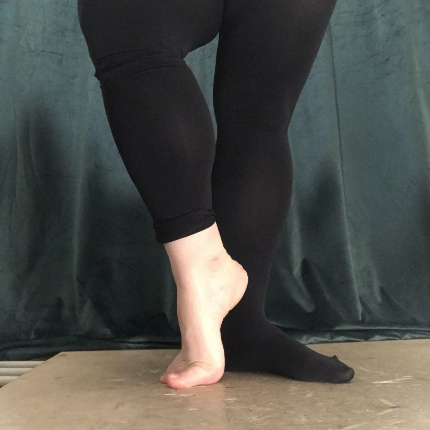 Convertible Dance Tights - Black 4 Convertible Dance Tights - Black