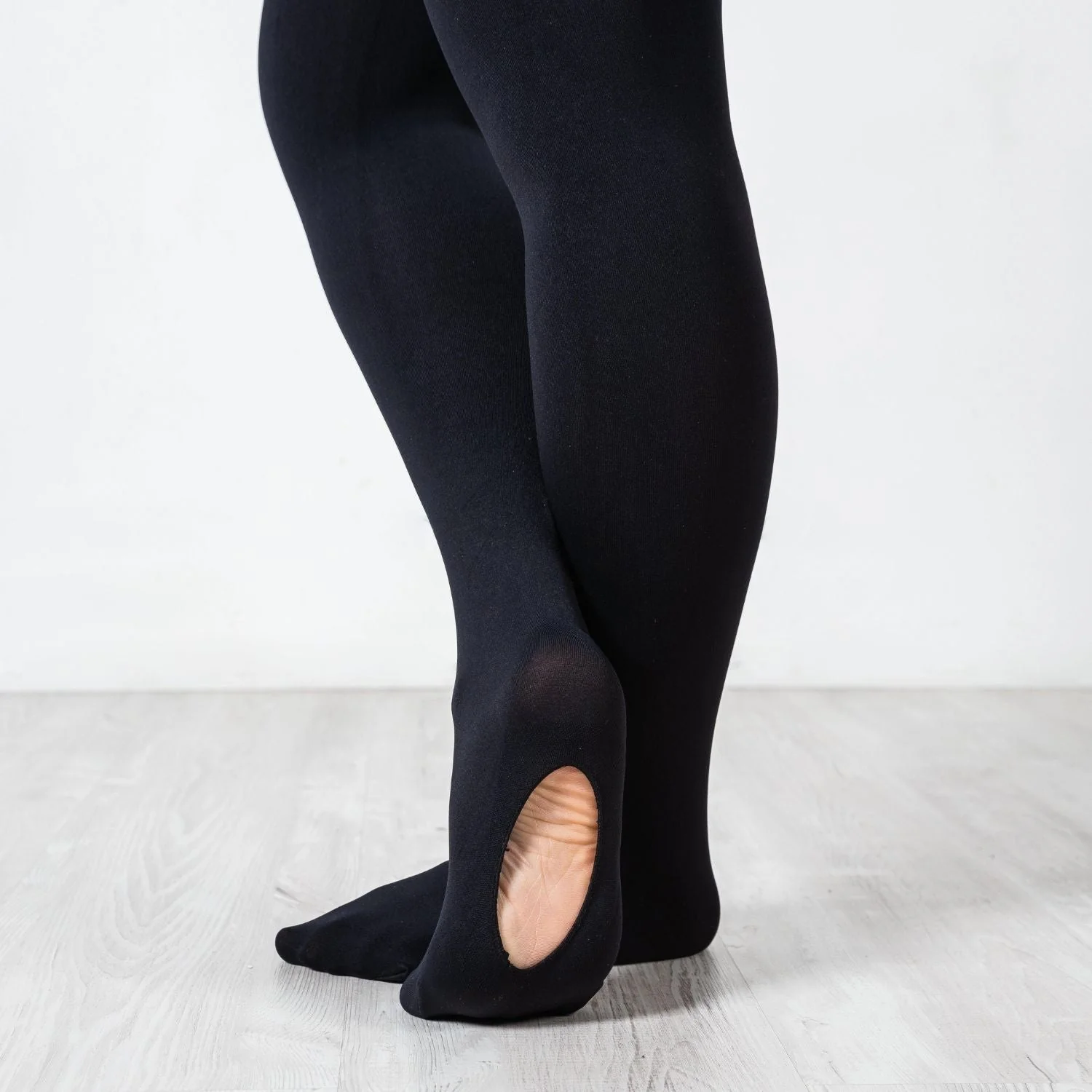 Convertible Dance Tights - Black 7 Convertible Dance Tights - Black