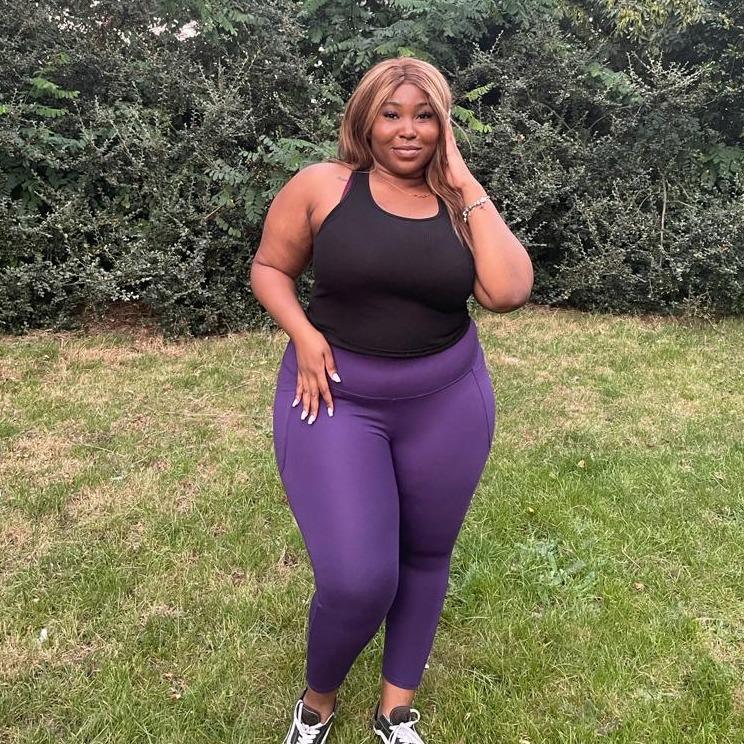 Squat Proof Short Leggings - Suffragette Purple 3 Squat Proof Short Leggings - Suffragette Purple
