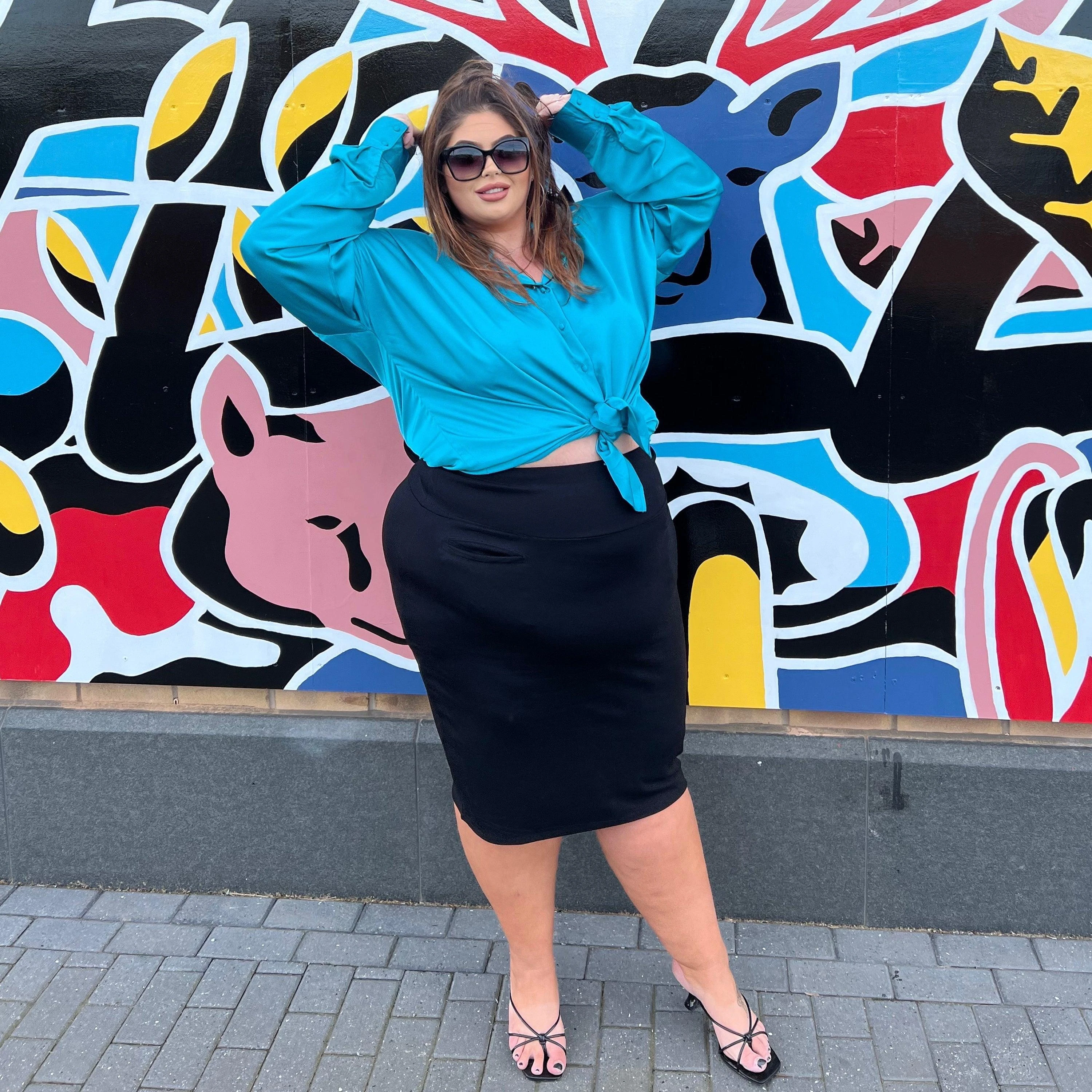 Pencil Skirt - Black 6 Pencil Skirt - Black